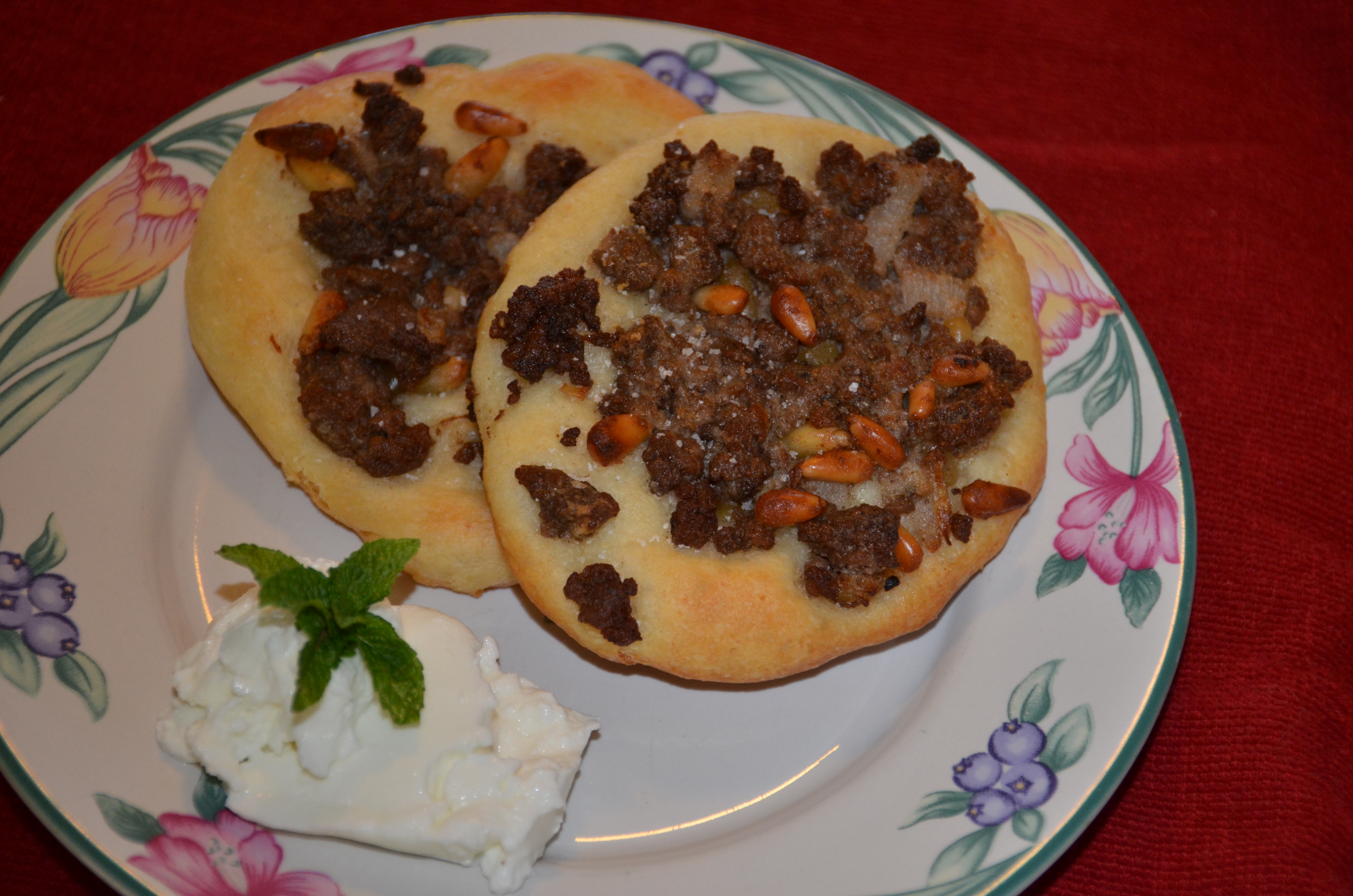 Lebanese Meat Pie (Sfeeha)