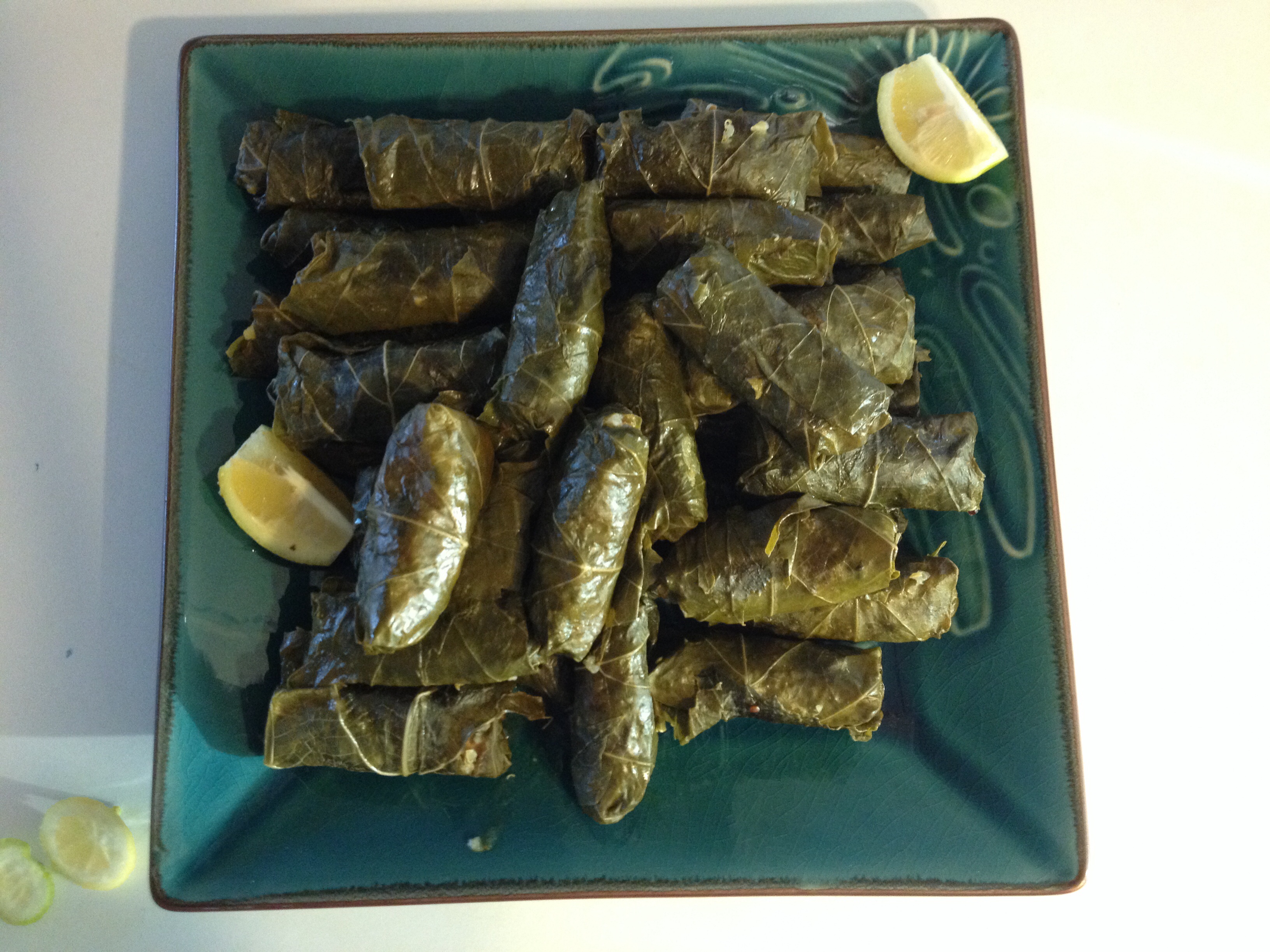 Vegetarian Quinoa-Stuffed Grapeleaves