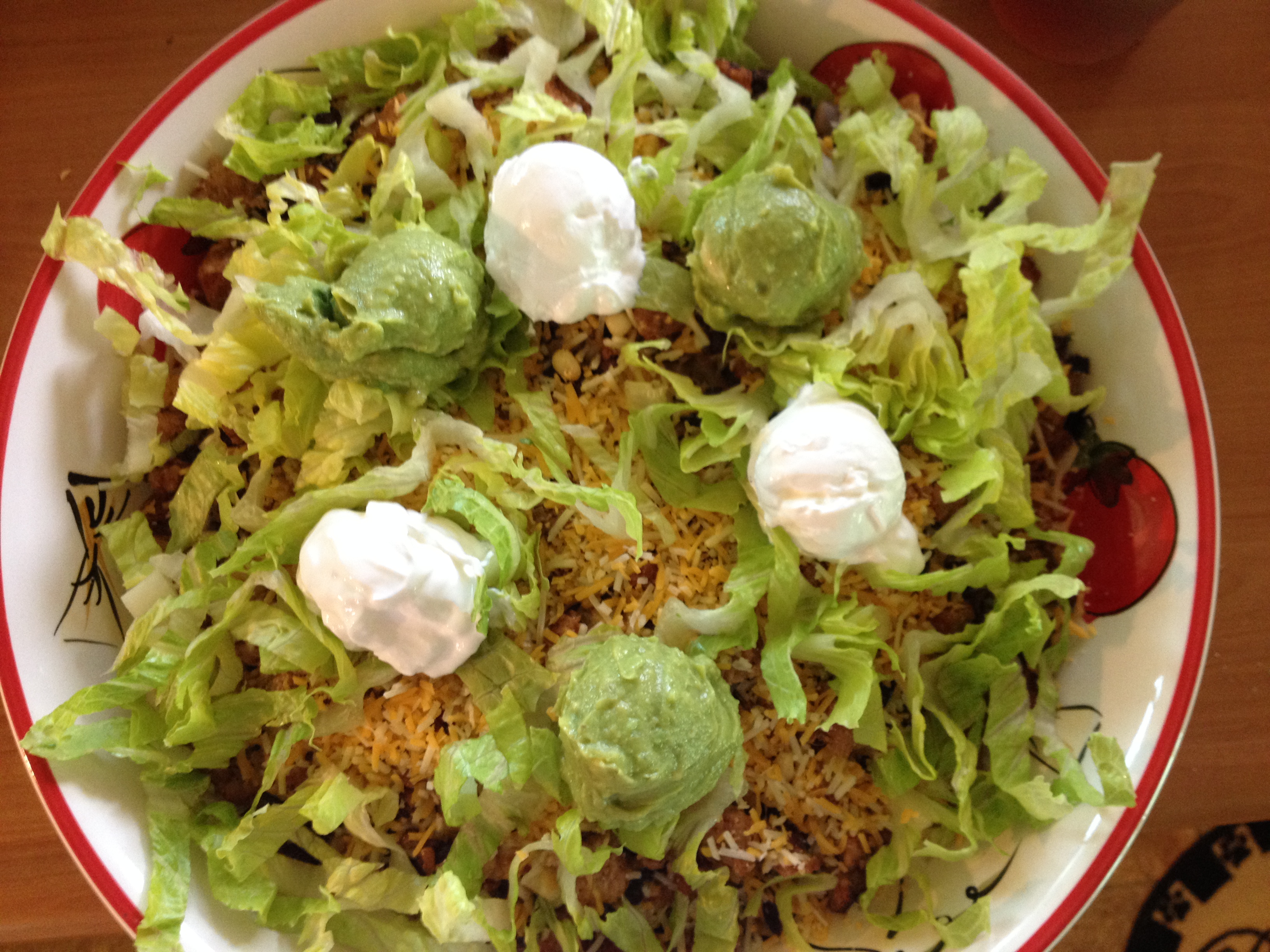 Vegetarian “Chipotle” style bowl